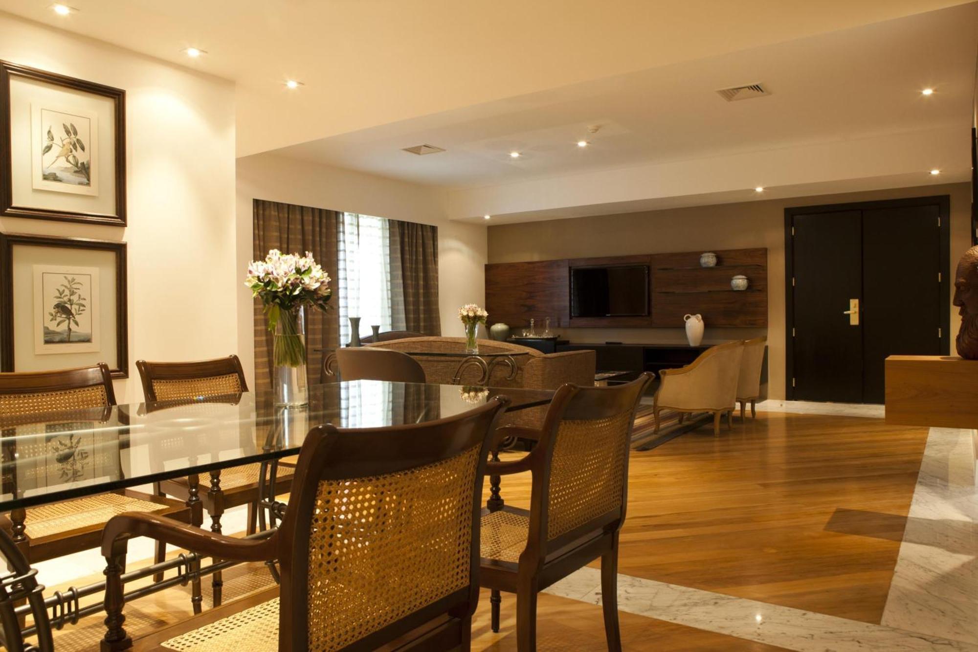 Gran Estanplaza Berrini Hotel São Paulo Kamer foto A suite at the hotel